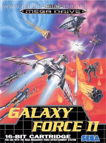 Cover Galaxy Force II for Genesis - Mega Drive